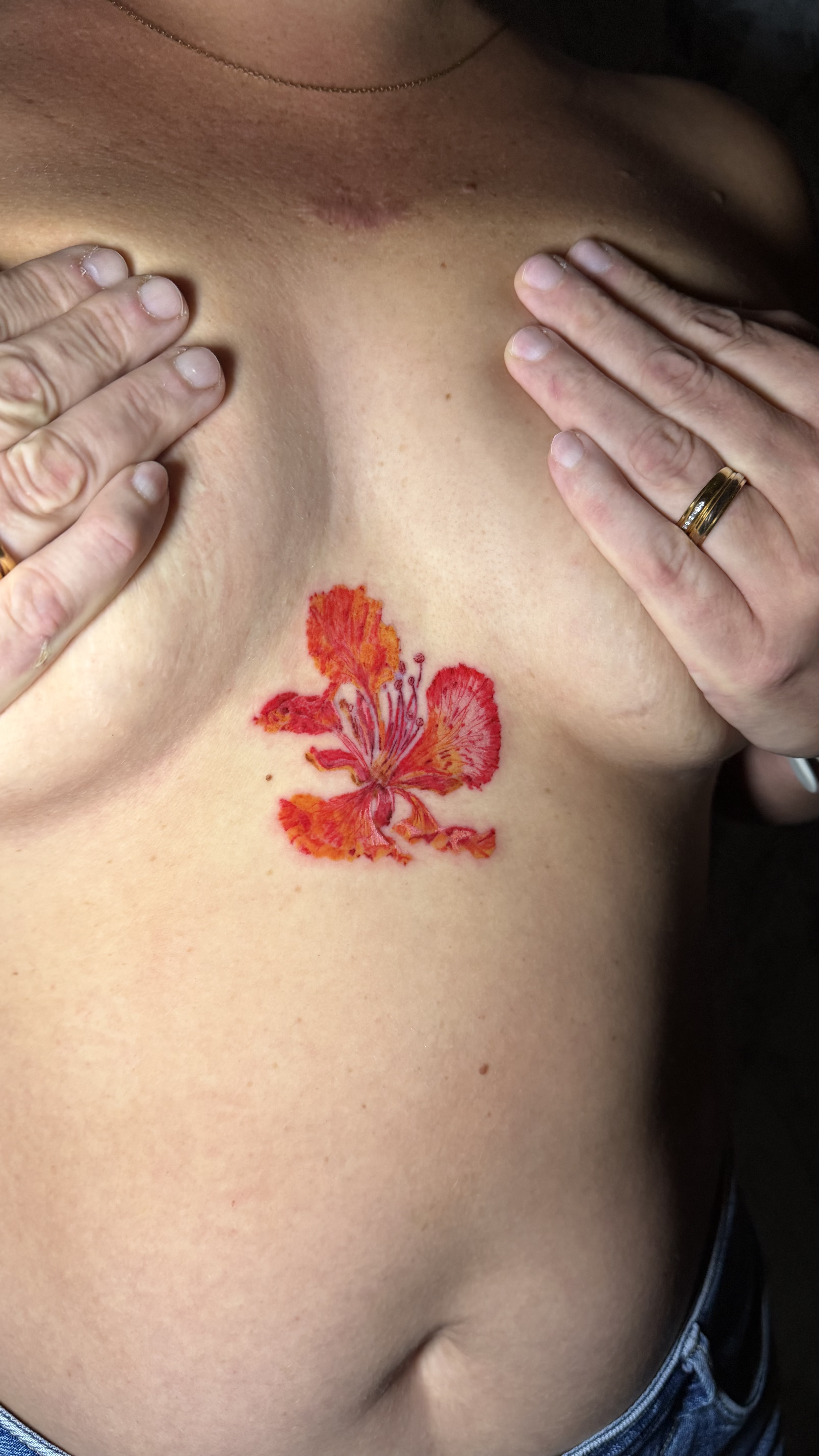 Tatouage réalisé chez Mahavéli Tattoo à Saint-Denis